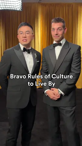 Presenting the Bravo Rules of Culture. Don't miss The Las Culturistas Culture Awards August 5th on Bravo and streaming on @Peacock ! #cultureawards2025 #MattRogers #BowenYang
