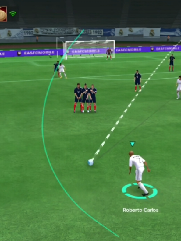 free kick long cuved #game #fcmobile #fcmobile #fcmobile 
