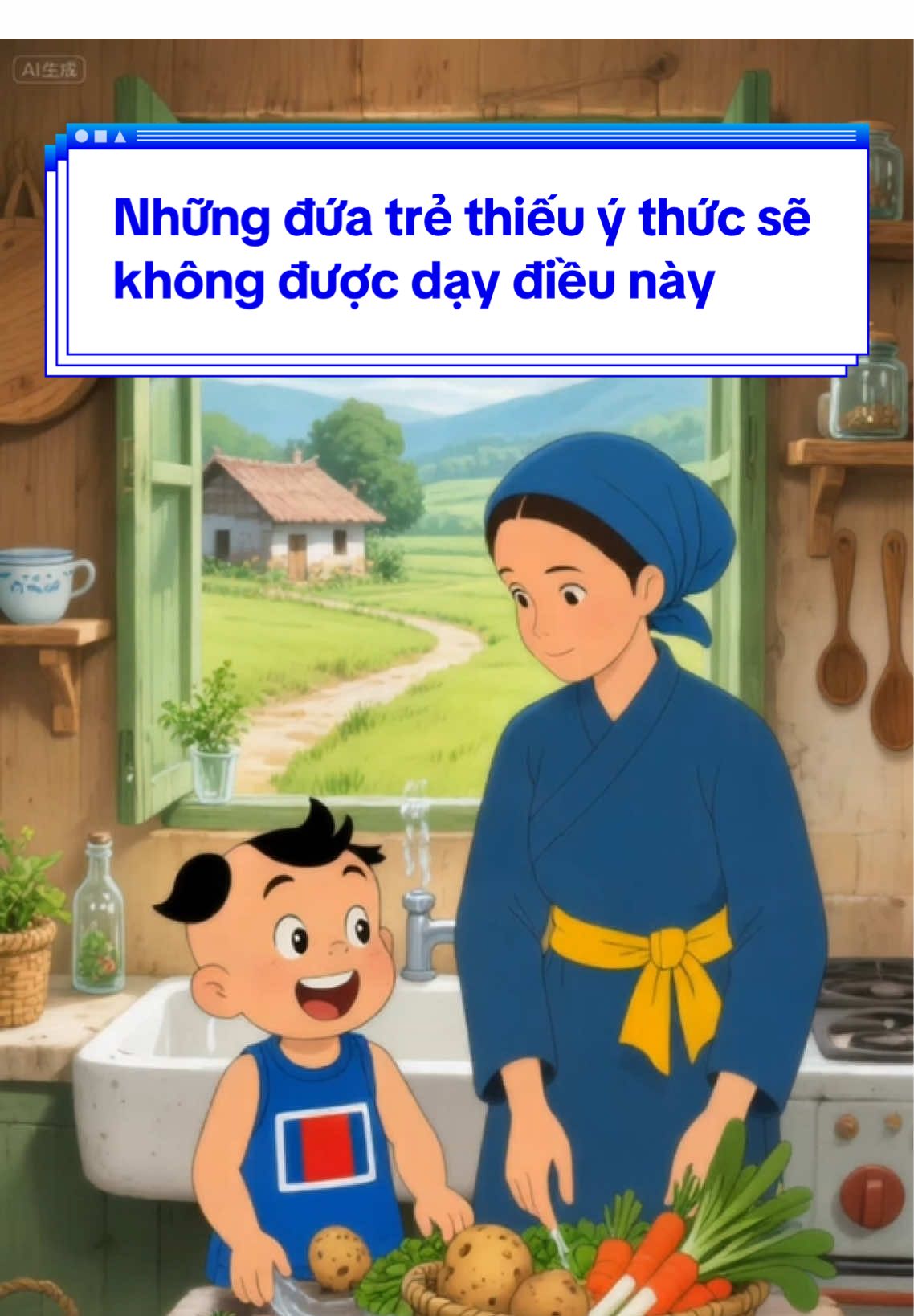 Cha mẹ hãy luyện tính tự giác cho con ngay từ nhỏ #daycon #giaoducconcai #baihoccuocsong #chamethongthai #capcut #viral #giaoduccon