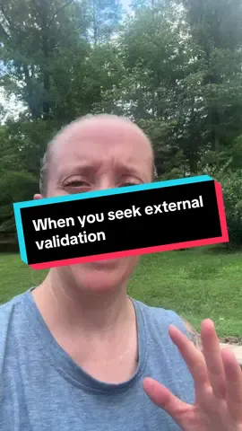 Happiness is an inside job. Anyone else’s validation will also be a short lived hit of feeling good about yourself.  #selfworth #traumahealing #traumatok #nervoussystemregulation #anxietyrelief 