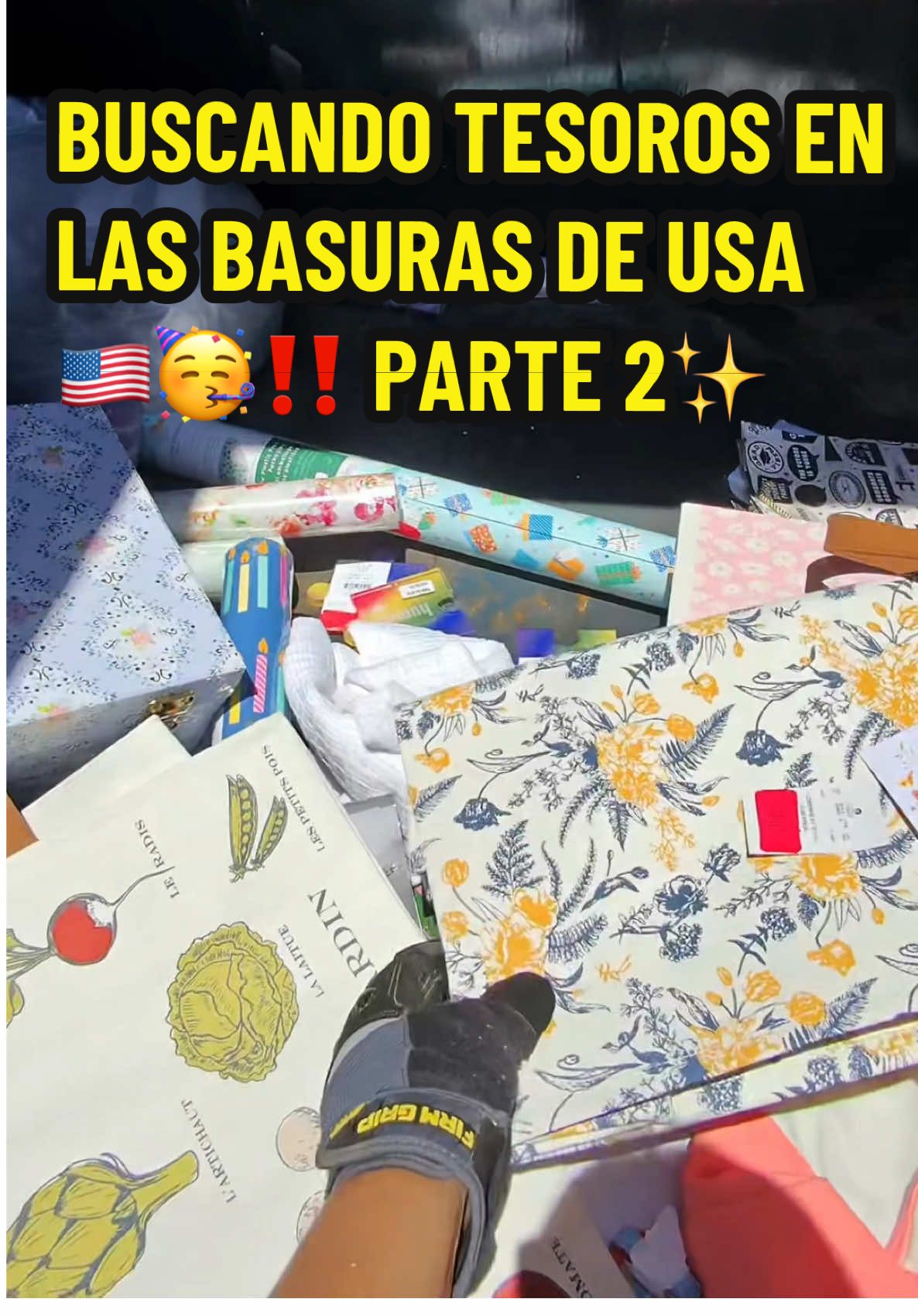 Buscando tesoros en las basuras de USA🇺🇸🥳‼️  Parte 2✨ en esta segunda parte encontré aún más cosas increíbles 🛍️🎉 Todo en perfecto estado, como si lo hubieran puesto directo de la tienda al basurero. 😳🤯 Cada vez que me meto a revisar estos dumpsters me sorprendo más… ¡esto se está poniendo BUENO! 🔥 Y lo mejor de todo es que todavía falta la parte 3✨  💬 Cuéntame en los comentarios cuál fue tu hallazgo favorito de esta parte y si quieres que suba la parte 3 DALE LIKE y COMENTA🫶🏼 #dumpsterdiving #meldidumpsterdive #tesorosencontrados #dumpsterdiver #buscandoenlastiendas #dumpsterdive 