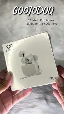 GOOJODOQ TWS Bluetooth 5.3 Earphones Wireless With Touch Control Noise Reduction Headset HD Stereo ##goojodoq##goojodoqairpods##foryoupage##fyp##fypシ゚viral