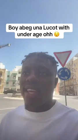 Boy abeg una for outside country make una luckot with under age abeg #camerountiktok🇨🇲 #abroad #fyp #eruope #america 