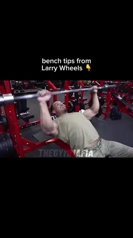 bench tips from Larry Wheels                                                          #powerlifting #gym #workout #motivation #training #bodybuilding #fyp 
