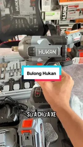 Máy siết bulong pin HUKAN G1-B450PRO, Động cơ Không chối than, 450Nm 3 Tốc độ KÈM BỘ PHỤ KIỆN #chinhhang #hukan #bulong 