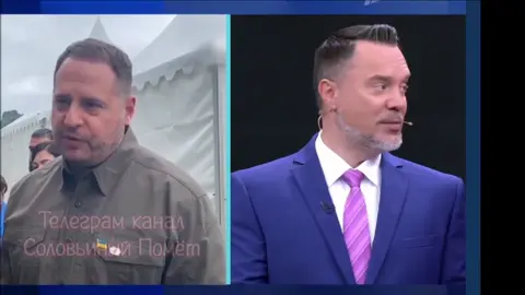 На росії обрушився четвертий за тиждень будинок.  Декілька регіонів пережили атаку дронами. На сосії не вистачає лікарів, малярів та продавців. Думаєте, ці важливі новини обговорюють на ТБ? Ні, звісно. Місцевих експертів хвилює: із ким спить Зеленський.