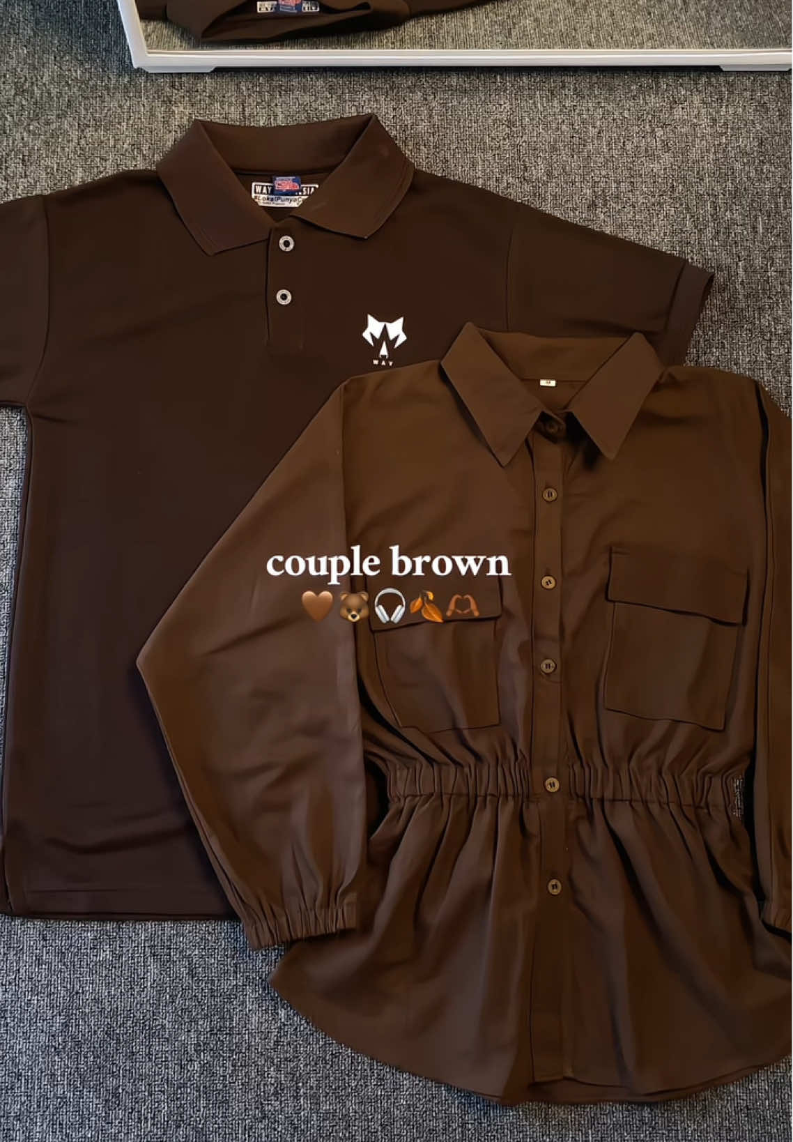 🤎🐻 #foryou #outfitcouple #couple #couplegoals #brownoutfits 