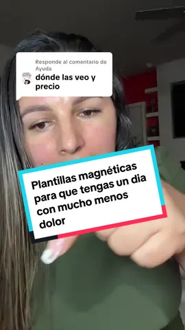 Respuesta a @Ayuda plantillas ortopédicas con imanes de acupuntura  acupresión #plantillas #acupuntura #pies 