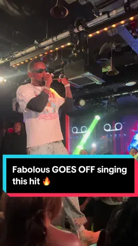 Fabolous goes OFF singing ‘Uptown Vibes’ live at this London Club🔥#fabolous #tapelondon #meekmill 