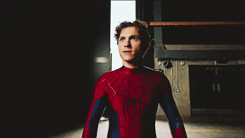 best live action spidey! #brandnewday #spidermanbrandnewday #spiderman #fyp #viral #tomholland #peterparker #spidermanedit #mcu #cinema #noir 