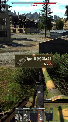 The Tiger2 is still the monster of 6.7 #warthunder #warthundergameplay #warthundertiktok #warthundertanks #kingtiger #tiger2 