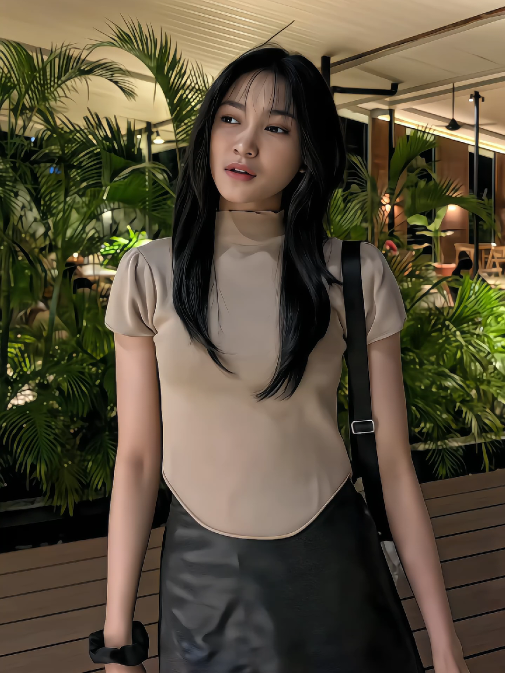 Regie dengan outfit nya😎 #regiejkt48 #reginawilian #jkt48newera 
