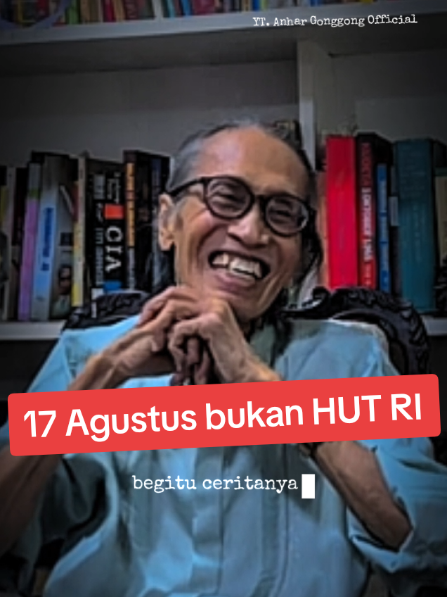 18 AGUSTUS HUT RI, BUKAN 17 LHO ...  #anhargonggong #17agustus #merdeka 