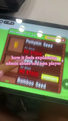 @Jandel ily king #growagarden #roblox #adminabuse 