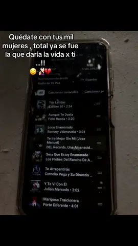 Quédate con tus mil mujeres , solo ten en cuenta que la que daría todo x ti ya la perdiste 😔💔…! Y es lo peor de un hombre que teniendo a una mujer van a buscan a otra 😔 cuando no tiene que ser haci 😔🥹( teniendo a una mujer no tienen xq ir y buscar a otra 🧏🏻‍♀️) … #paratiiiiiiiiiiiiiiiiiiiiiiiiiiiiiii #videoviralitiktok #😔💔🥀 #ponmeenparatitiktok😔👊 #paratodoelmundo🌎 