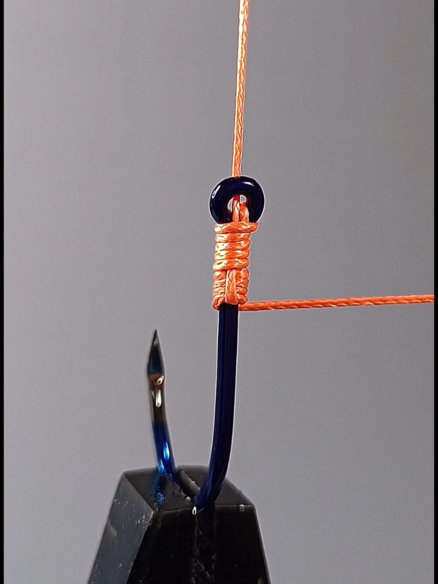 fishing knot 🐟 2 ways to tie fishing line to ensure efficiency#knot #hookfishing #fishing #fishingknot #fyp 