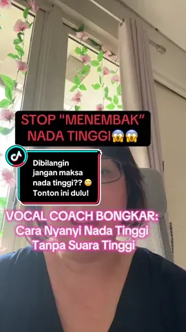 Dalam video ini, saya sebagai vocal coach dengan tipe suara middle-low menunjukkan bagaimana teknik 