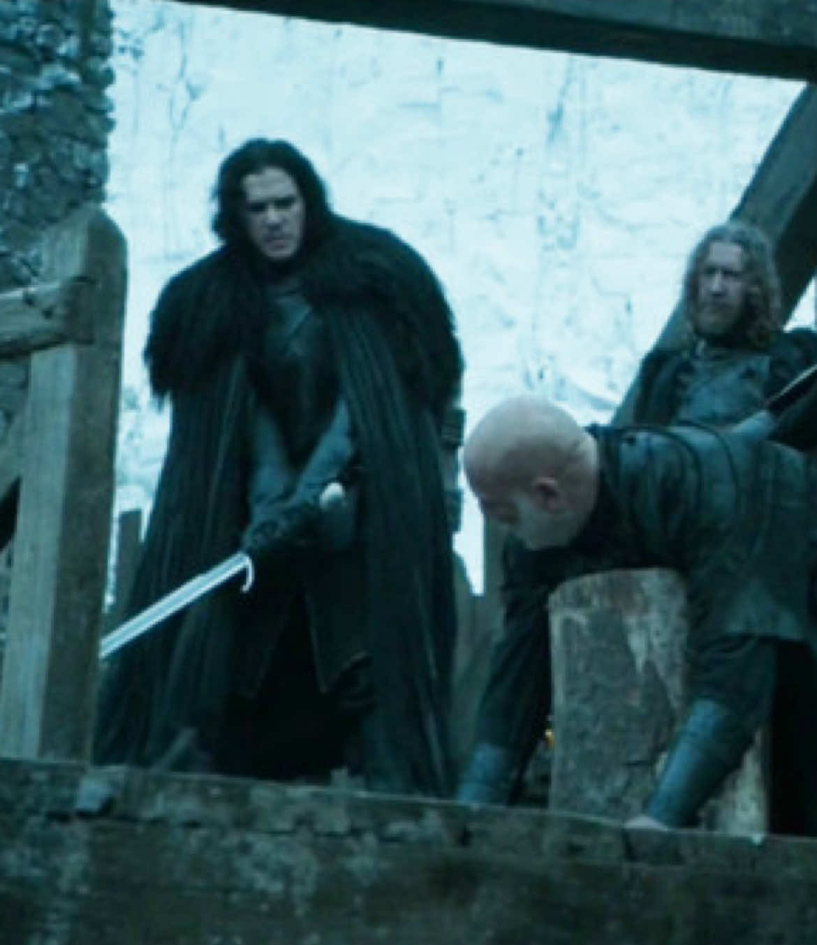 the man who passes the sentence, should swing the sword…🗡️ | Jon Snow King of the North ❄️ #jonsnow #aegontargaryen #gameofthrones #edit #tvshow