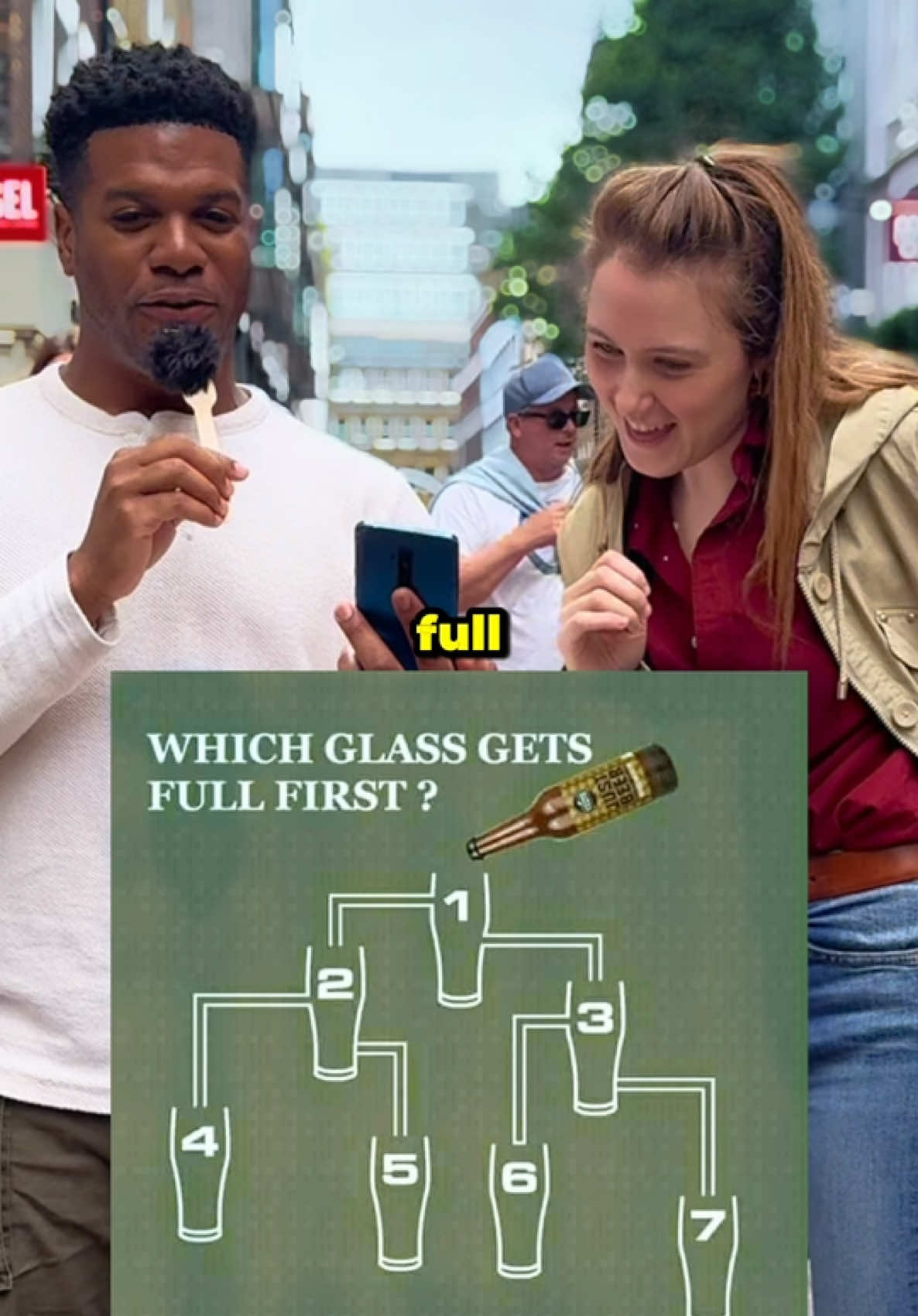 Which Glass Will Get Full First? #trivia #quiz #interview  @mr_inbound_ @Claudia 