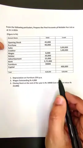 Trail Balance making  #foryoupage #fyp #accounting #accountingstudent #accountinglife #growmyaccount #unfreezmyaccount #trending 