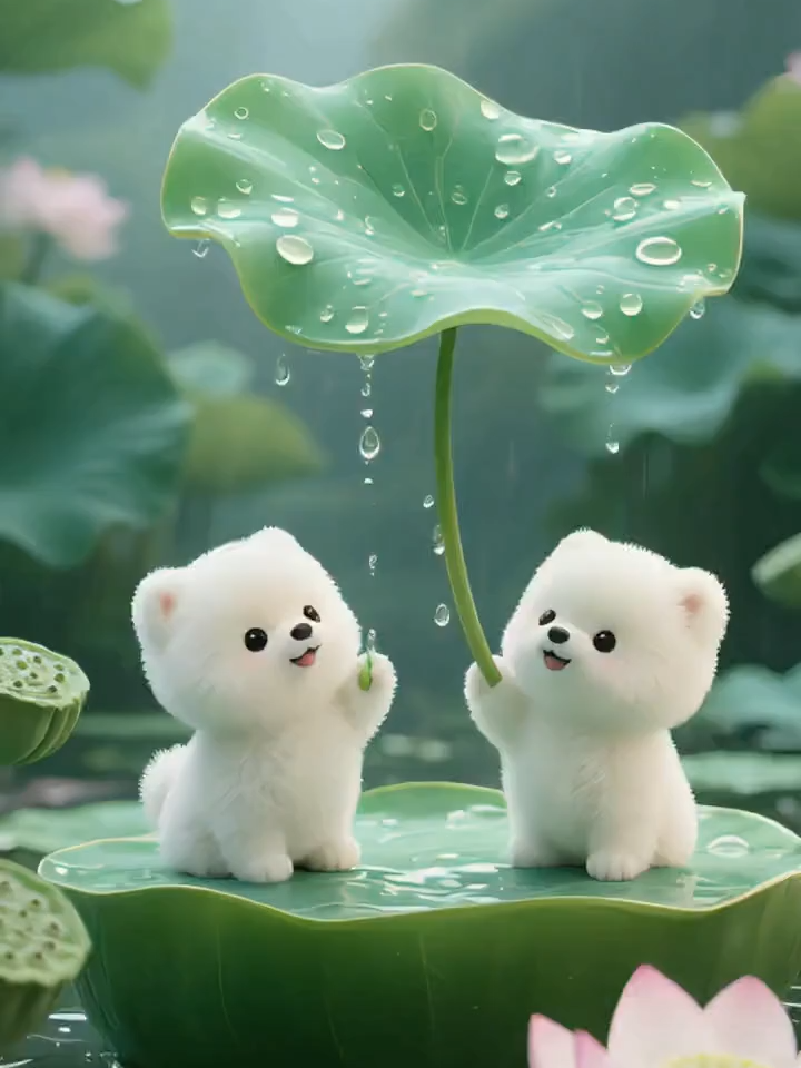 #animal #animals #cute #dog #dogs #livewallpaper #livewallpapers #rain #wallpaper #wallpapers