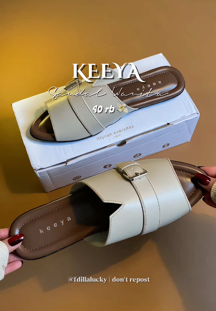Cocok buat kerja, hangout, atau ngopi santai. ☕✨ #SandalWanita #ootdkantor #muleswanita #keeya #fypシ #sepatuwanita #StylishShoes #abcxyz 