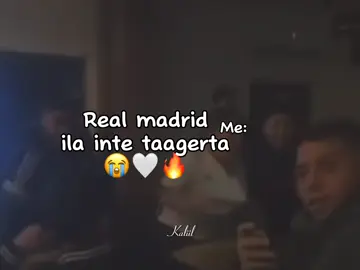 #hala madrid 🤍🔥#feypシ゚viral🖤tiktok #views #kaliilow #ciyaalxamar 