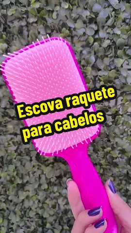Quem ama cuidar do cabelo precisa disso!  #tiktokshopchegou #pravoce #HairTok #EscovaRaquete