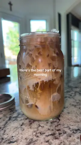 Perfect. #coffee #fyp #icedlatte 