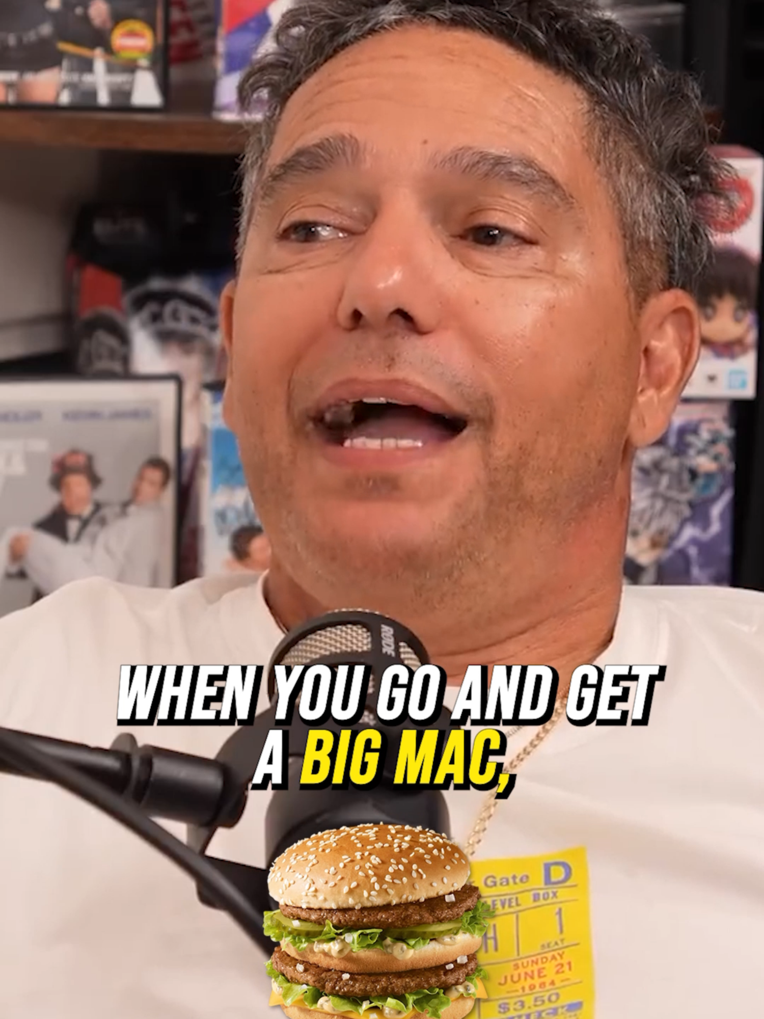 Nick Turturro’s McDonald’s Big Mac HACK! #mcdonalds #bigmac #actor