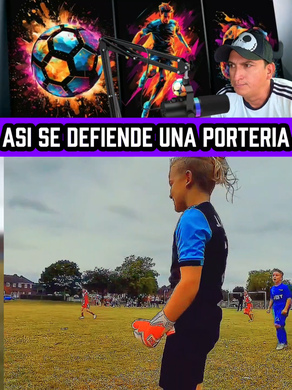 Asi es como se defienda una PORTERIA  #training #viraltiktok #futbol ##Soccer 