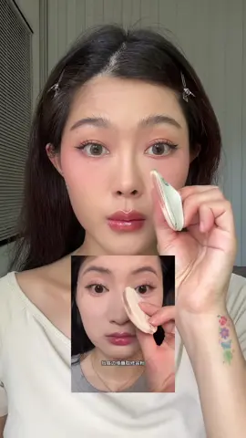 No brush? No problem  #makeup #makeuptips #makeuphacks #makeuptutorial #makeuplover #howto #beauty #สอนแต่งหน้า 