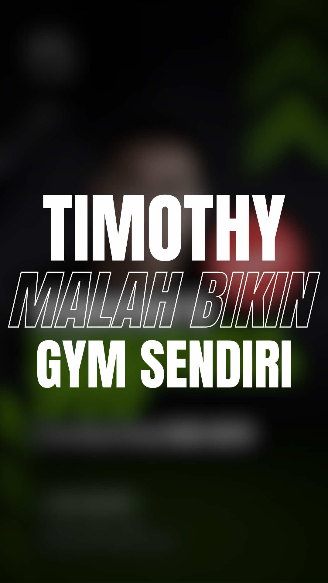 “Katanya nge-gym itu goblok? 😳” Gue jadi kepikiran… Kalo Timothy Ronald buka gym sendiri, kayaknya branding-nya bakal kayak gini sih… MENTAL FIT Gym khusus orang yang kuat… secara mental. Semua desain branding ini gue bikin cuma pake Canva, dari logo, warna, sampe tagline. Karena dalam dunia desain, nggak ada hal yang terlalu absurd buat dibikin powerful  Desain itu punya kekuatan buat ngubah persepsi. Bahkan dari yang awalnya kontroversial, bisa jadi branding yang impactful. #timothyronald #gym 