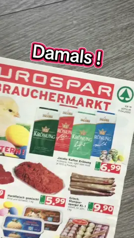 Spar Markt Damals vor 25 Jahren #foodies #sale #2000s #FoodLover 