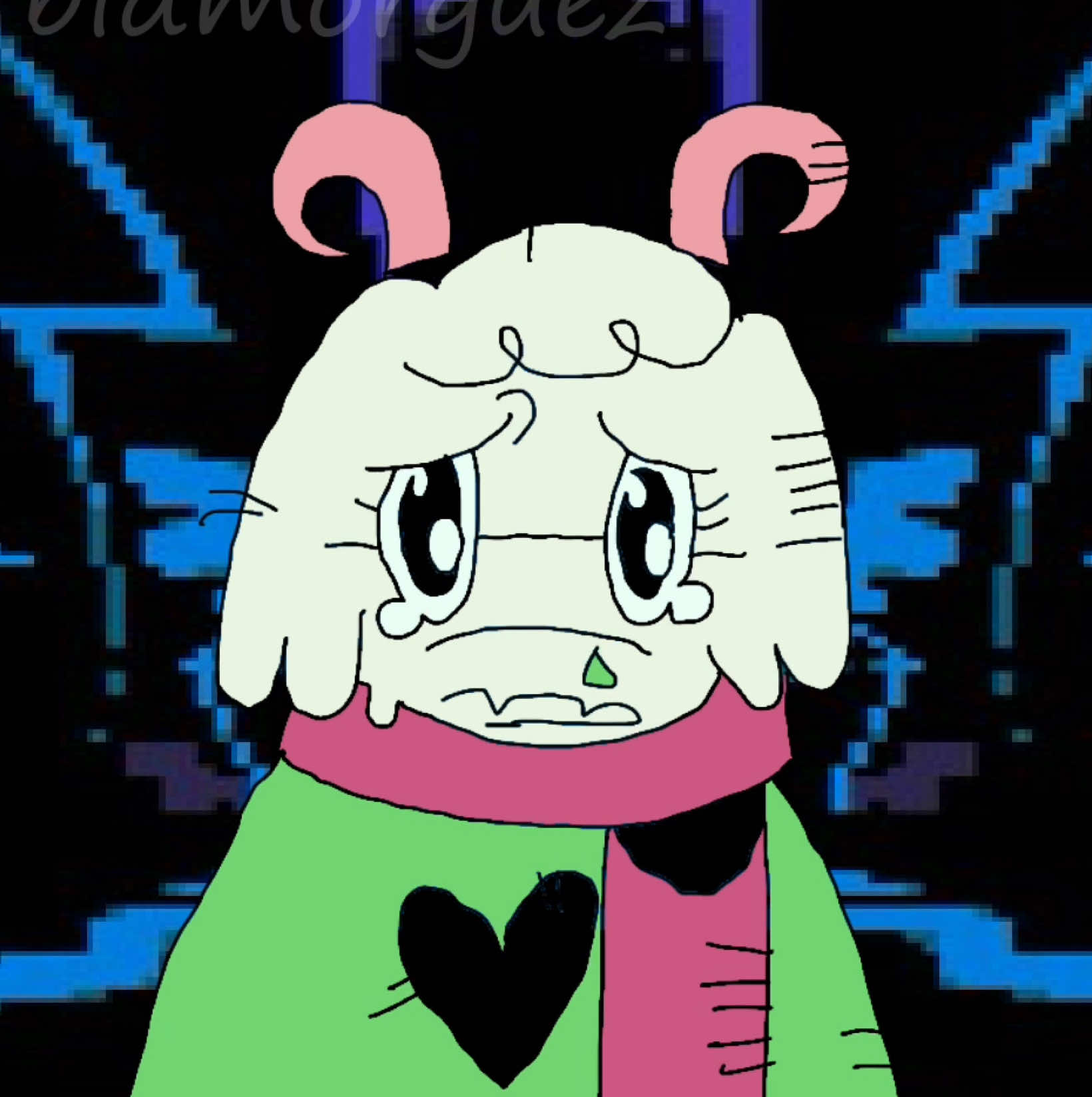 Something short and sweet, reminding myself I don’t need to spend hours/days animating, I could also just be making silly things like this that don’t require that much effort, someone’s bound to like it either way :^)  #deltarune #deltarunefanart #Ralsei #ralseideltarune #toonsquid #toonsquidanimation #animation #fanart 