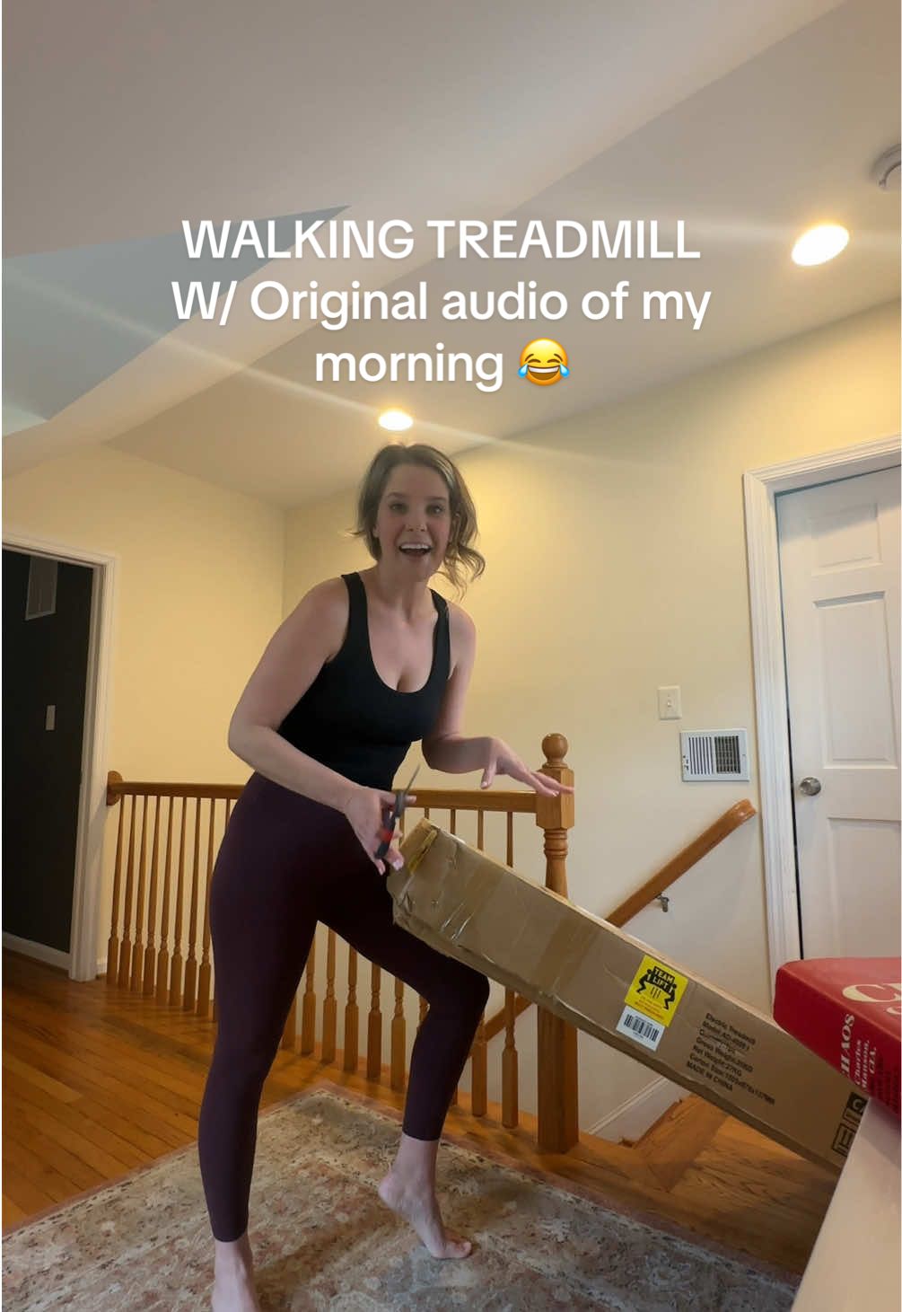 This morning on the adventures of Danielle I set up my walking treadmill!  I’ve been wanting one for a while but wanted to wait until we moved before buying one!  Anyways, yes I bought it here. It was easier & reviews were good!   Let me know your favorite activities to do on yours! #walkingtreadmill #fentysuperbrandday 