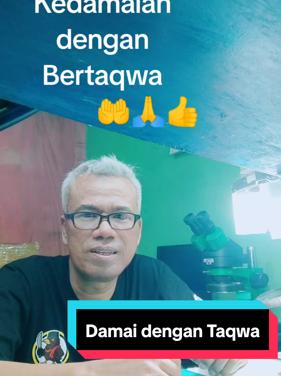 Damai dengan Taqwa 🙏🙏🤲👍 #islamic #ngaji #ilmu  #taqwa #damai #tenang 