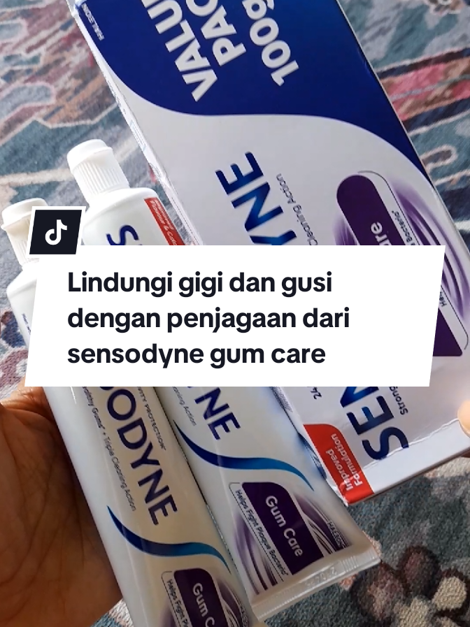 Senyum lebarlah korang dah boleh makan makanan yang crunch2.. gusi tak berdarah lagi dah.. #sensodyne #ubatgigiviral #gusisensitif #gigisensitif #sensodynegumcare #gigingilu #sensodynetoothpaste #gusiberdarah 