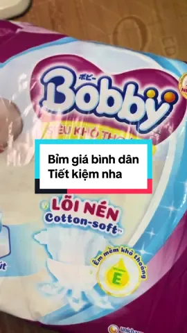 Tã dán Bobby giá bình dân, dùng khá ổn để tiết kiệm cho các mẹ bỉm sữa nha #bimtreem #bobby #treem #tiktokshop 