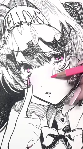 バニーガール描いたよ🐇
