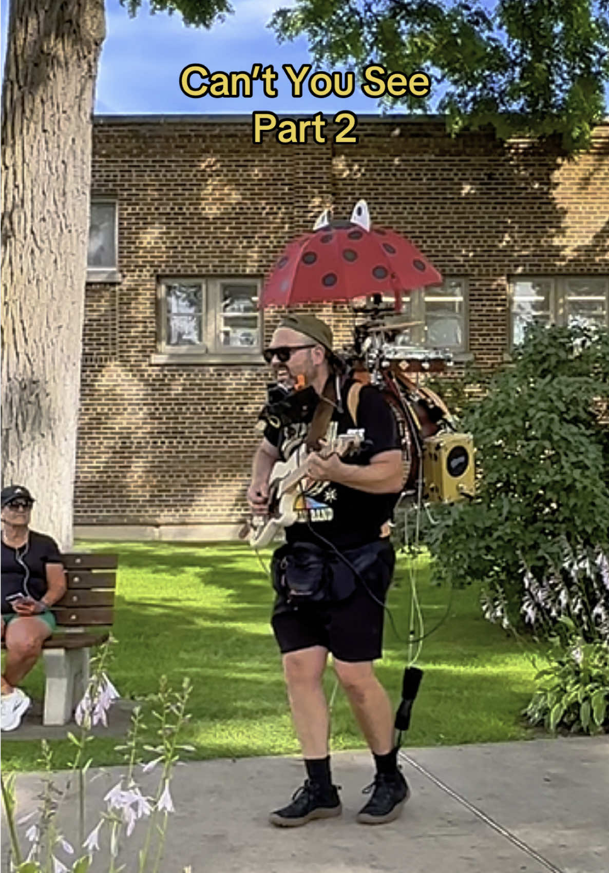 A little Marshall Tucker in the park #edjomb #ericdanejaqua #ericdanejaquaonemanband #farmerfootdrum #backbeat #puremichigan #fypシ 