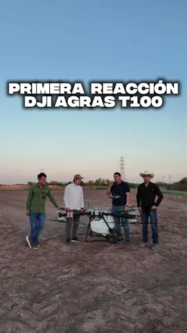 🤯 Esta fue nuestra primera reacción al ver volar en nuevo dron de DJI Agras T100🔥 @Rodolfo Corona @Ingenebrio MX @dronland.mx  #dcaltenco #drone #dji #djit100 