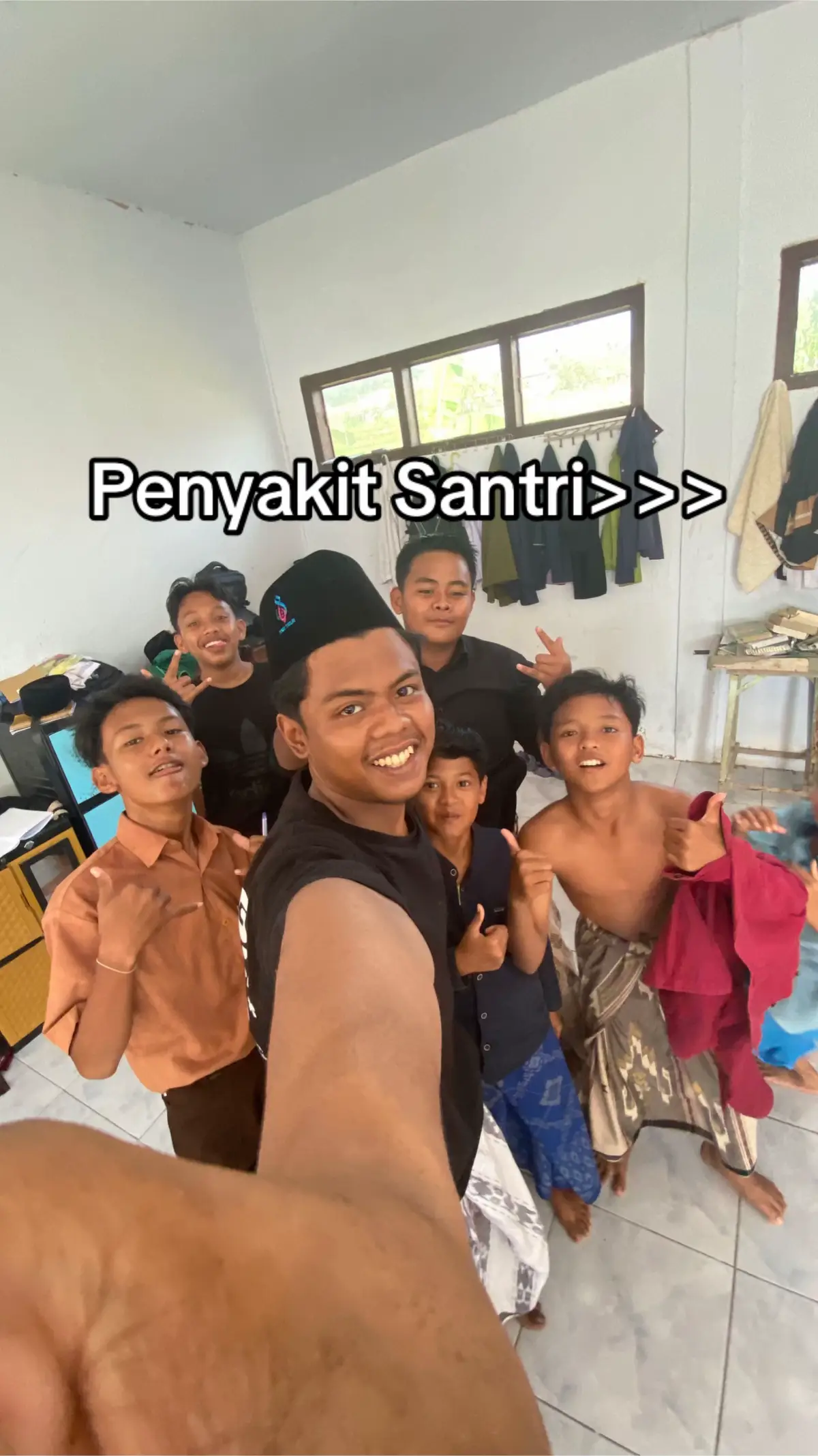 Penyakit Santri🥱 #fyp #santri #bismillahfyp 
