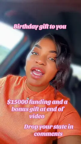 It’s my birthday, but my gift to you is getting you access to personal funding at a 25 Dollar Pl. that you can use to run a run it up online most states qualify for the funding but not all so calming your state below and I will let you know if you can apply #HardshipFunds #PersonalFunding #HardshipLoan #RentalAssistance 