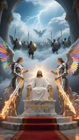 God leads the angels to bestow blessings upon the world.#god #angel #beautifulangel #divine #amen #aiproduction #aianimation #aigenerated 
