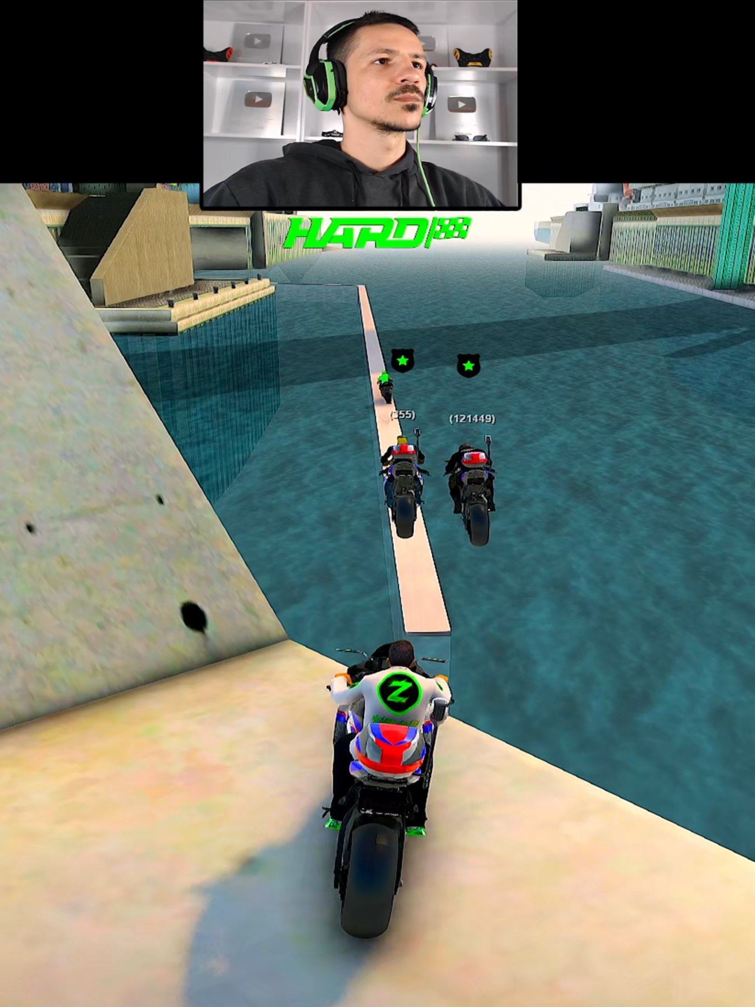 Ele teve muita coragem pra passar ali contra o policial nessa fuga insana no gta #forupage #gta #game #fypシ゚