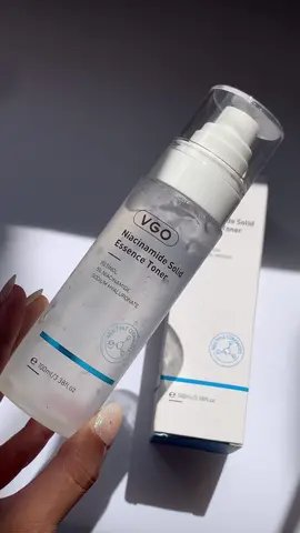 Introducing the VGO Niacinamide Solid Essence Toner !               @VGO Beauty Global #VGO #toner #skincareroutine #musthaves 