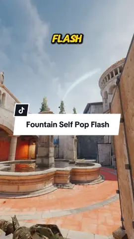 FOUNTAIN SELF POP FLASH #CS2 #COUNTERSTRIKE 