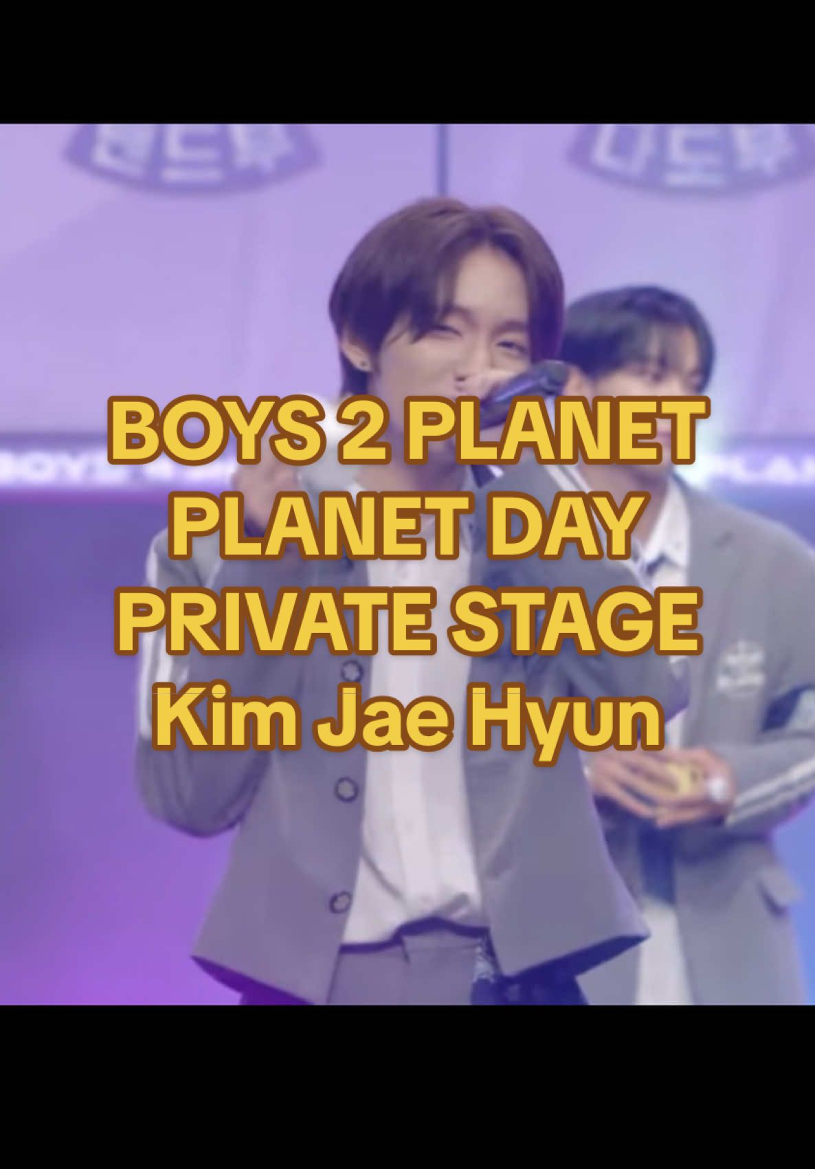 Private Stage: Kim Jae Hyun #Boys2Planet #PlanetDay #B2P #KimJaeHyun 