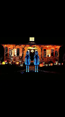 Halloween haunted twin ghost stakes, iron zombie silhouette, perfect outdoor decor! 🎃👻.#HalloweenGhostStakes #HauntedTwinDecor #IronSilhouette #OutdoorYardDecor #HalloweenSet